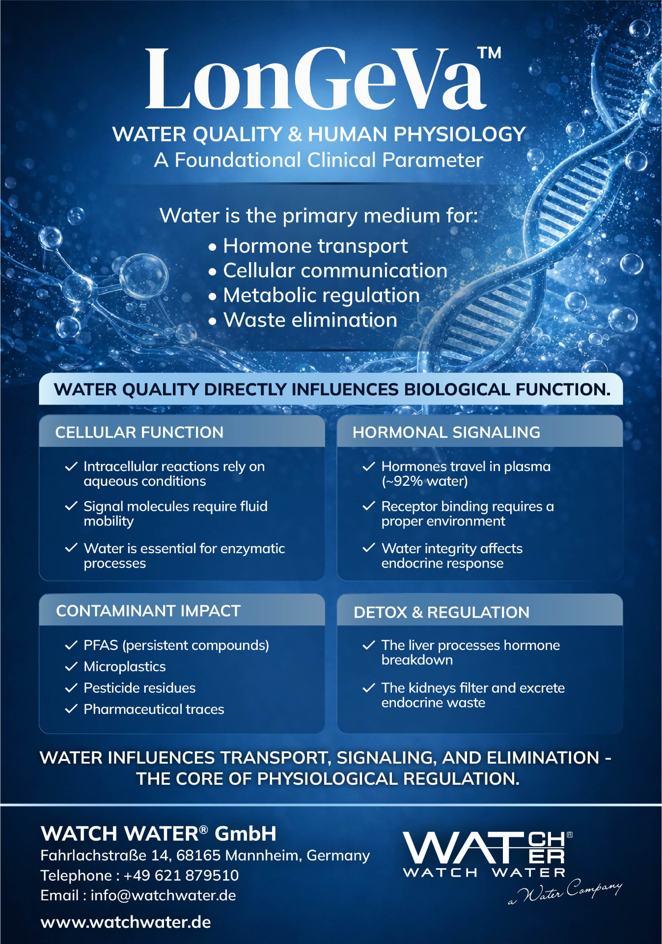 Water Quality and Human Physiology