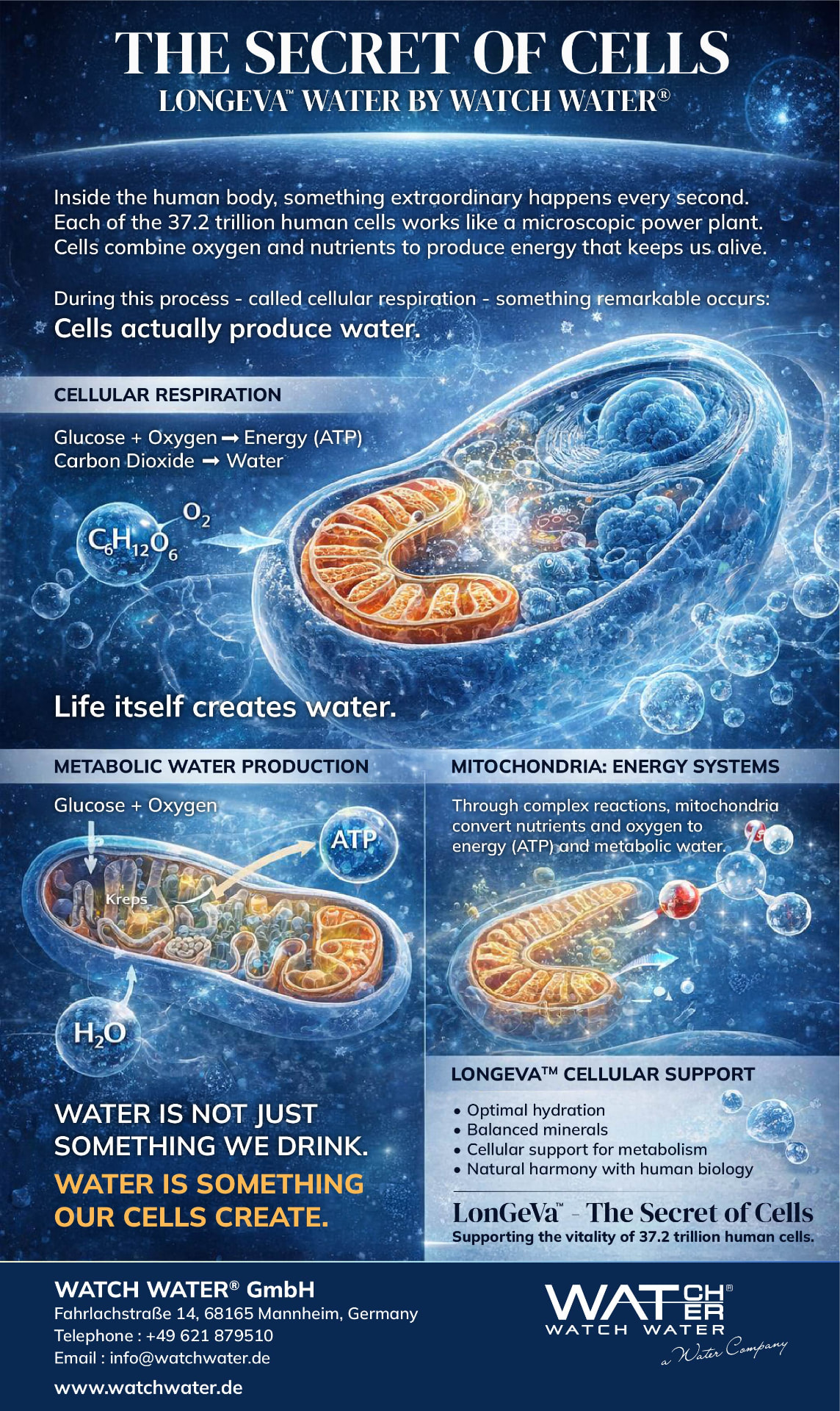 Your Cells Also Make Water