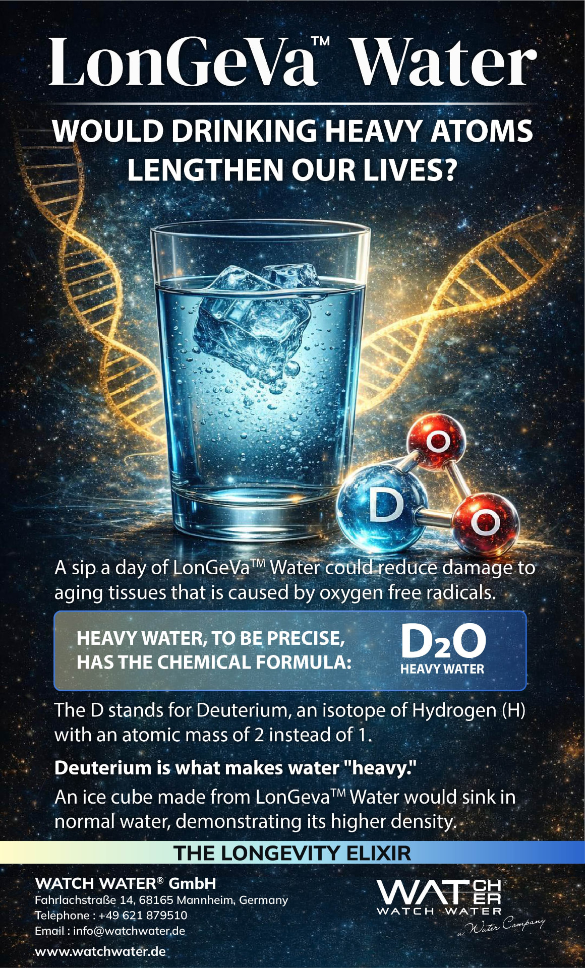 Could Heavier Atoms Change How We Age?