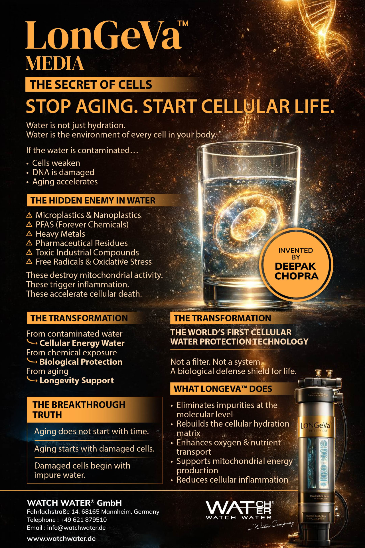 Cellular Energy Water