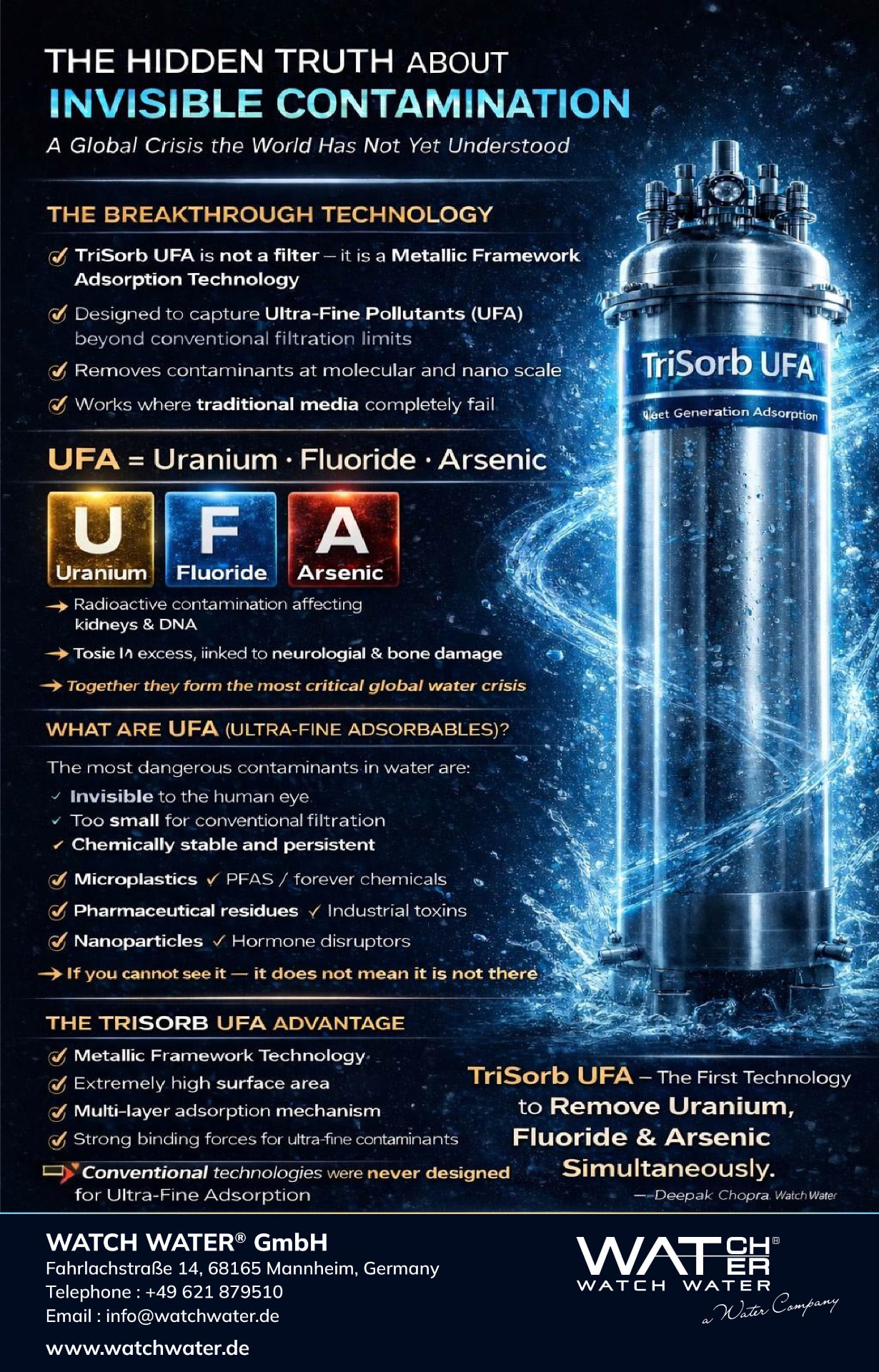 TriSorb UFA — Ultra-Fine Adsorption