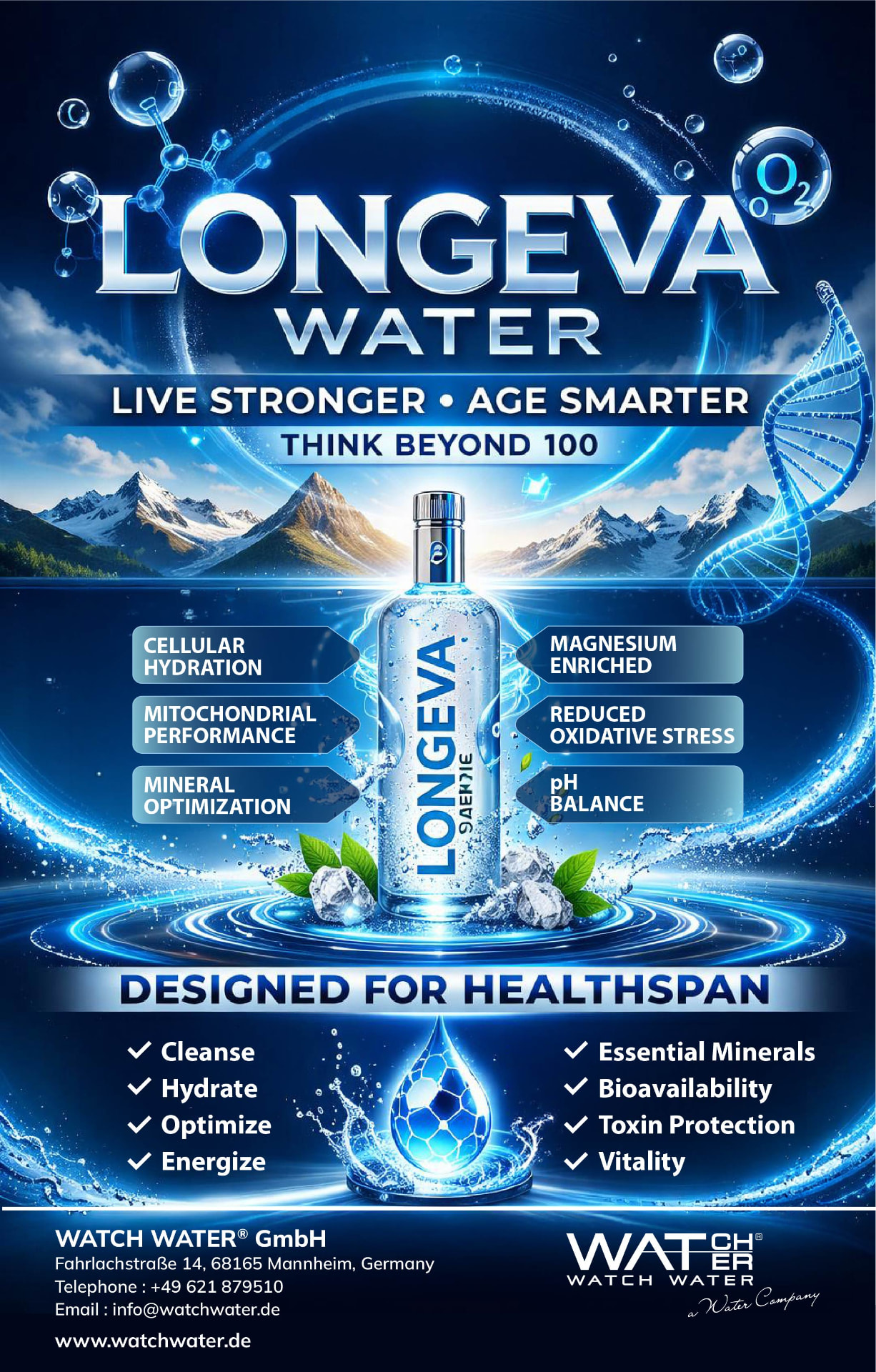 LonGeVa Water — Mountain Source Edition
