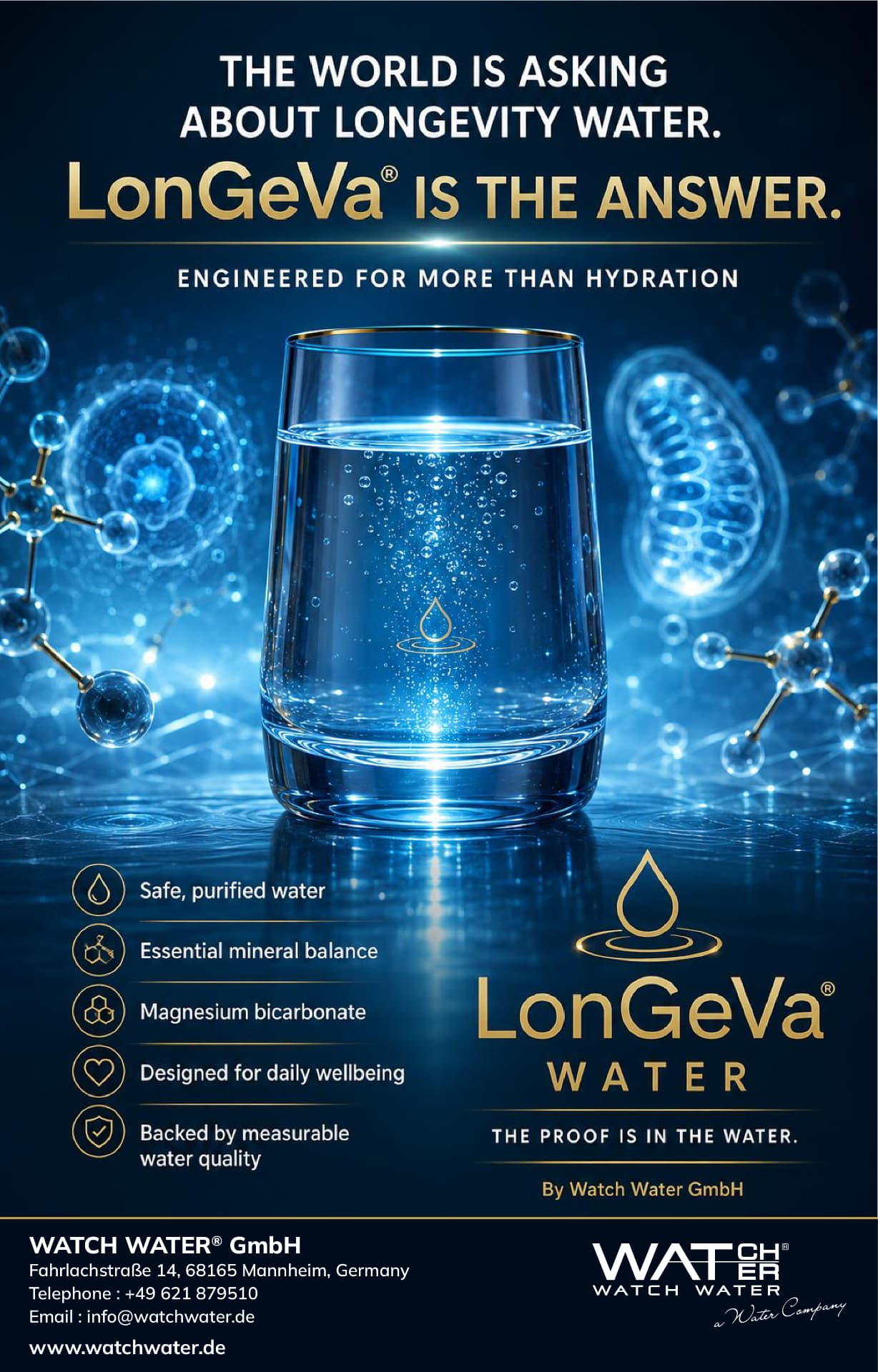 The World Is Asking About Longevity Water
