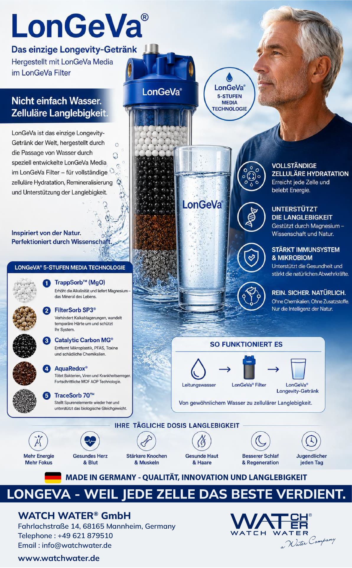 LonGeVa Longevity Drink (German Edition)