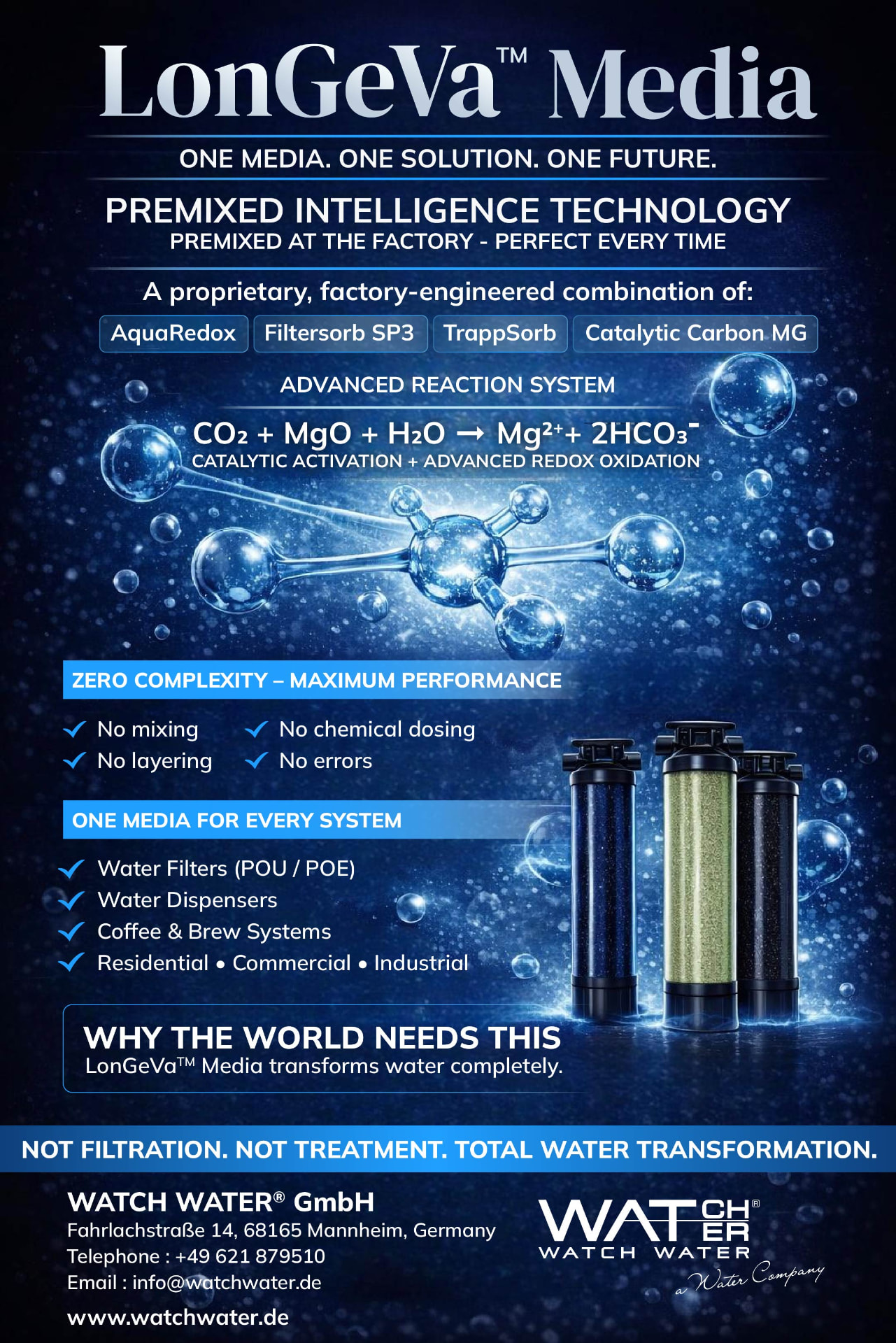 LonGeVa Media — Premixed Technology